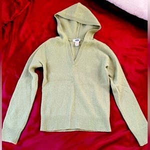 Old Navy Sage Green Lambs’ Wool hoodie S